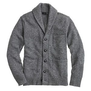 J Crew Donegal shawl Cardigan